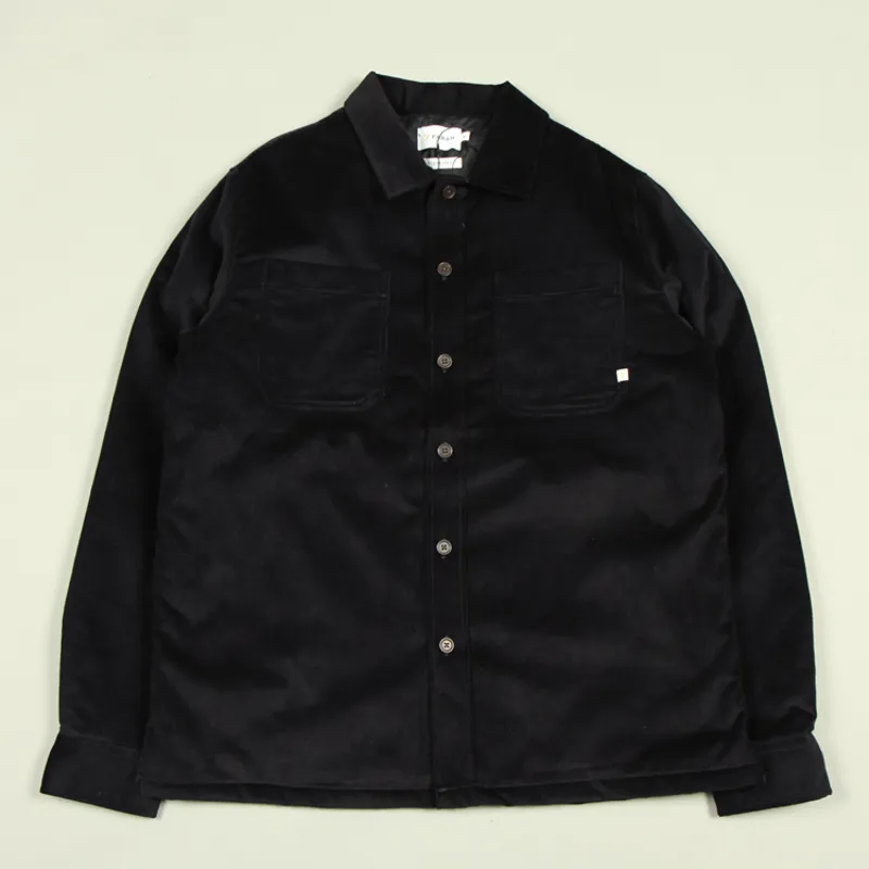 Farah Hunter Quilted Shirt - True Navy